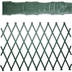 Φράχτης Επεκτεινόμενος Πράσινο PP 90x180cm