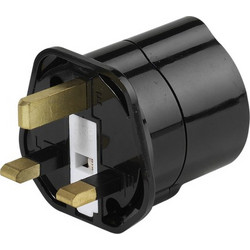 VIVANCO TRAVEL ADAPTER SCHUKO TO UK plug