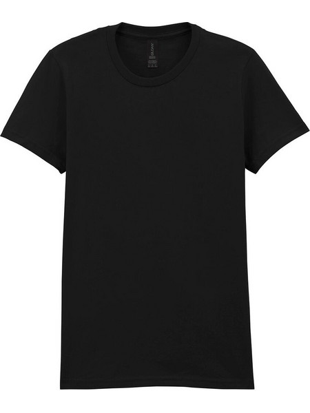 Γυναικείο T-Shirt 65000L Gildan Softstyle Midweight Pitch Black
