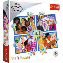 Trefl The Happy World Of Disney 35pcs + 48pcs + 54pcs + 70pcs