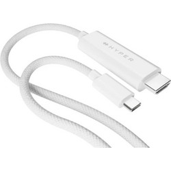 Hyper - 4K USB-C to HDMI Cable - White