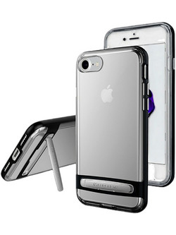 Goospery iPhone 6 Plus / 6s Plus Dream Bumper Stand ShockProof Θήκη Σιλικόνης - Black