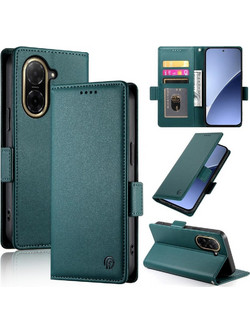 Tel1 Xiaomi Redmi A5 / Poco C71 Essential Magnet Θήκη Βιβλίο - Dark Green