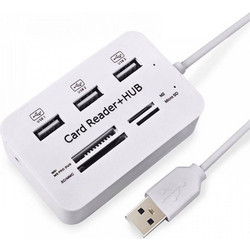 Andowl Q-H02 Card Reader USB-A για SD / microSD / Memory Stick / Micro (M2)