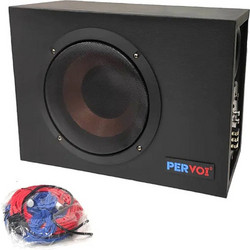 CTC-8031 Αυτοενισχυόμενο Subwoofer Αυτοκινήτου 8" 150W RMS με Κούτα