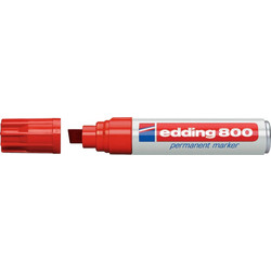 Edding 800 Ανεξίτηλος Μαρκαδόρος Red 800/2 12mm 4-800002