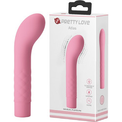 Pretty Love Atlas Κλειτοριδικός Δονητής 11cm Soft Ροζ