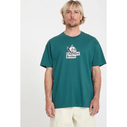 VOLCOM Charmed Brains T-Shirt - A4312663-RFG Rifle Green