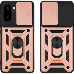 Sonique Ring Armor CamPro Θήκη Ροζ Χρυσό (OnePlus 15R 5G)
