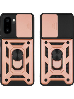 Sonique Ring Armor CamPro Θήκη Ροζ Χρυσό (OnePlus 15R 5G)