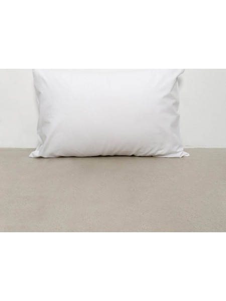Λευκή Απλή Ξενοδοχειακή Μαξιλαροθήκη Peak 52x72cm 52x72cm Άσπρο