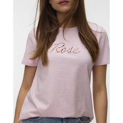 VERO MODA VMMIRANDA SIF SS TOP BOX JRS 10344827-Pink Pink
