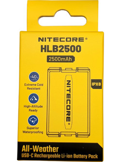 Nitecore HLB2500 2500mAh 1τμχ (UT27 / HA13)