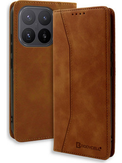Bodycell Book Cover Brown (Xiaomi 17T Pro)