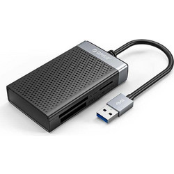 Orico CL4D-A3 Card Reader USB-A 3.2 Gen 1 για SD / microSD / Compact Flash / Memory Stick