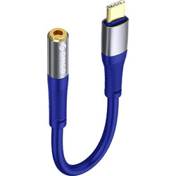 Orico AXC-02 USB-C to 3.5 mm jack audio cable 20 cm - blue
