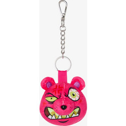 SPRAYGROUND Men Monster Bear Head Keychain - FUCHSIA - 910Z719NSZ