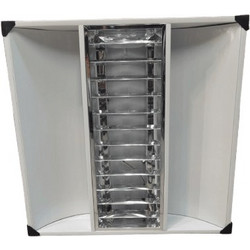 Φωτιστικό Παραβολικό ΡLL 2Χ55W Χωνευτό 60Χ60cm Έμμεσου Φωτισμού με Ηλεκτρονικό Μετασχηματιστή