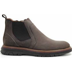 Damiani Ανδρικά Chelsea Μποτάκια Suede Καφέ 3051
