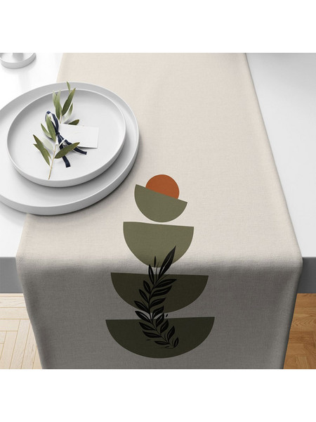 Runner Artrunmin 301NUV2128 Multi-Beige Aberto Design 40Χ135 Πολυέστερ