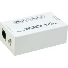 Μετασχηματιστής προσαρμογής στάθμης Omnitronic ELA-100V-2-L - OMNITRONIC