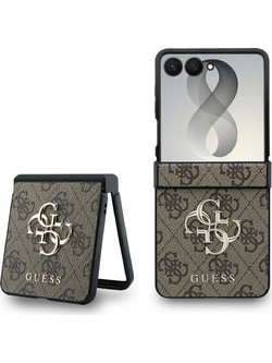 Guess 4G Big Logo Case Brown (Samsung Galaxy Z Flip 8)