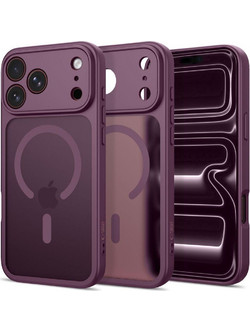 Tech-Protect BasicMag MagSafe Θήκη Back Cover Burgundy (iPhone 17 Pro / 18 Pro)