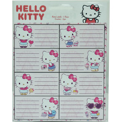 Ετικέτες GIM Σχολικές 2x8Τεμ. Hello Kitty 776-77046