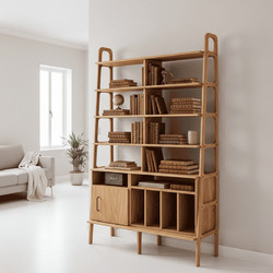 Hanah Home Cpt4754-190 Βιβλιοθήκη 120cm 120Plt1517
