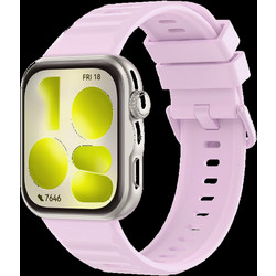 Techsuit W082 Λουράκι Σιλικόνης Lavender (Huawei Watch Fit 3 / Fit 4 / Fit 4 Pro / Fit 5 / Fit 5 Pro)