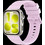 Techsuit W082 Λουράκι Σιλικόνης Lavender (Huawei Watch Fit 3 / Fit 4 / Fit 4 Pro / Fit 5 / Fit 5 Pro)