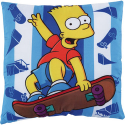 The Simpsons Bart 5513 Μαξιλαρι Φιγουρας 40χ40 Κιτρινο, Μπλε 40x40