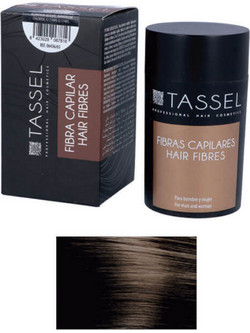 Tassel Eurostil Hair Fibers Dark Brown 22gr