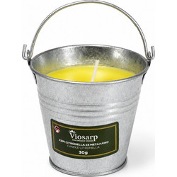 Κερί Citronella σε Μεταλλικό Κουβαδάκι 30g