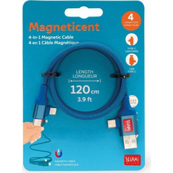 Legami Milano Μαγνητικό Καλώδιο Φόρτισης 4-in-1 (Petrol)