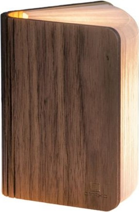 Gingko Mini Walnut Book Light (Ξύλινο Φωτιστικό Βιβλίο LED)