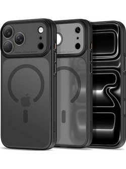 Tech-Protect MagPrime MagSafe CC Back Cover Matte Black (iPhone 18 Pro Max / 17 Pro Max)