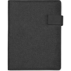 Portfolio Α4 Υ31x24,5εκ. μαύρο με μαγνητικό κούμπωμα