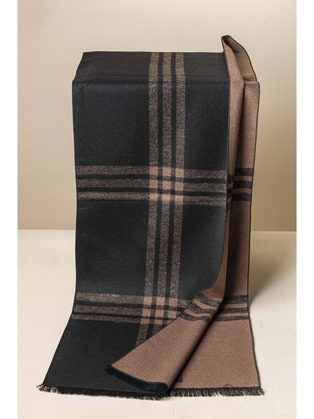 Κασκόλ Scm36 Black camel Black camel