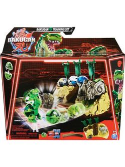 Spin Master Bakugan Training Set Titanium Trox Σετ Φιγούρες Δράσης για 6+ Ετών