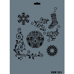 Rich Στένσιλ Christmas 25x35cm 221