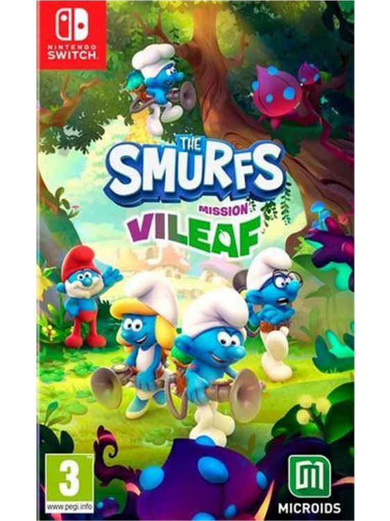 The Smurfs Mission Vileaf Nintendo Switch