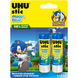 Κόλλα UHU Stick Blister 3x8.2gr
