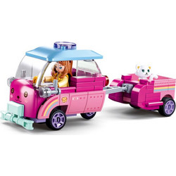 ΠΑΙΧΝΙΔΙΑ SLUBAN GIRL'S B0921C DREAM PET CAR