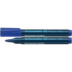 SCHNEIDER MAXX 130 ΜΑΡΚΑΔΟΡΟΣ PERMANENT ΣΤΡΟΓΓΥΛΗ ΜΥΤΗ 1-3mm ΜΠΛΕ