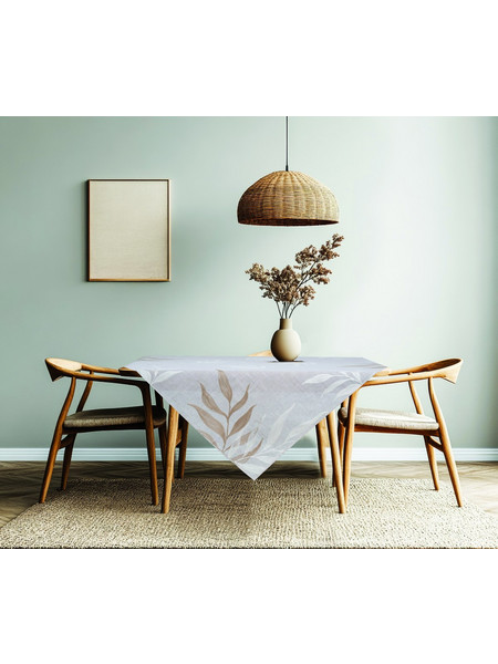 Τραπεζοκαρέ 135x135 Dimeco 1050 Beige