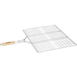 AriaTrade Διπλή Σχάρα Ψησίματος Μεταλλική 40x50cm 118047