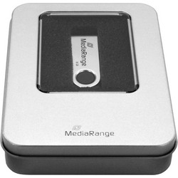 MediaRange Aluminum storage box, for USB flash drives, silver (MRBOX901)