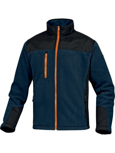 Delta Plus BRIGHTON2 Ζακέτα Fleece Εργασίας Μπλε Μαρίν-Μαύρο L