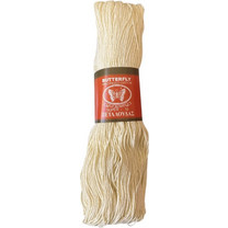 Super 10 mercerized cotton πεταλουδα Κρεμ